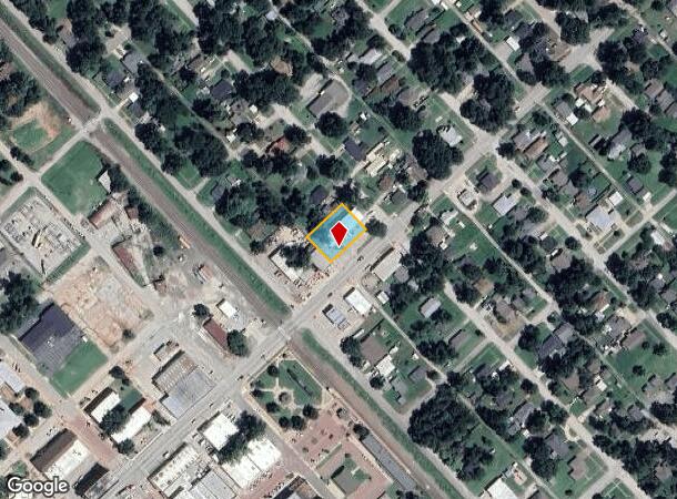  201 N Pecan St, Pauls Valley, OK Parcel Map