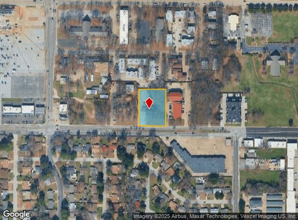 1419 W Arkansas Ln, Arlington, TX Parcel Map