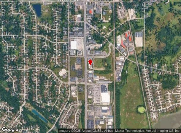 9705 Wicker Ave, Saint John, IN Parcel Map