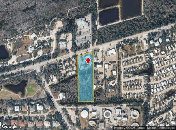  1223 Periwinkle Way, Sanibel, FL Parcel Map