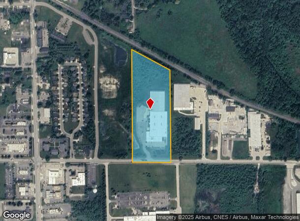 445 E Van Riper Rd, Fowlerville, MI Parcel Map
