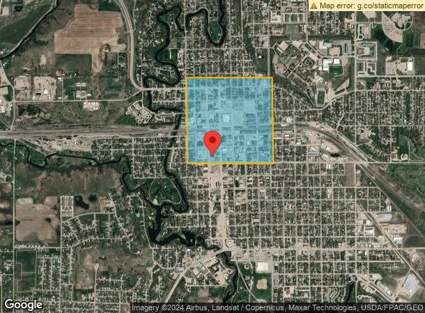  211 2Nd Ave Sw, Jamestown, ND Parcel Map