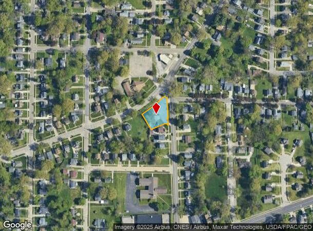  1270 Superior Ave, Akron, OH Parcel Map