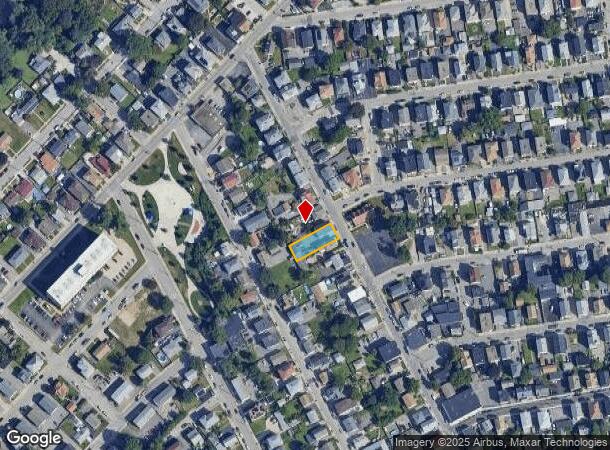  214 Washington St, Central Falls, RI Parcel Map