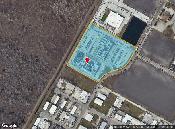  6609 Evans Rd, Corpus Christi, TX Parcel Map