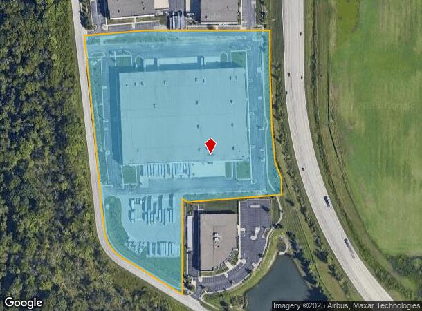 1025 Columbia Rd, Plainfield, IN Parcel Map