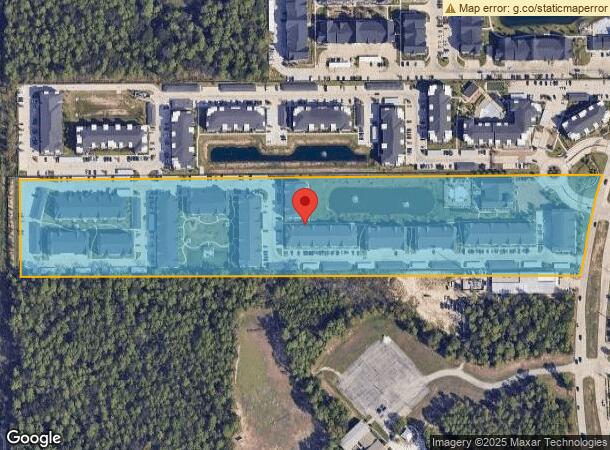  17401 W Lake Houston Pkwy, Humble, TX Parcel Map