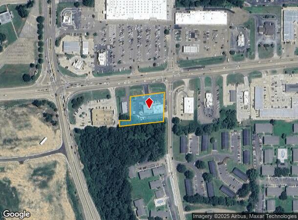  222 E Highway 80 E, Clinton, MS Parcel Map