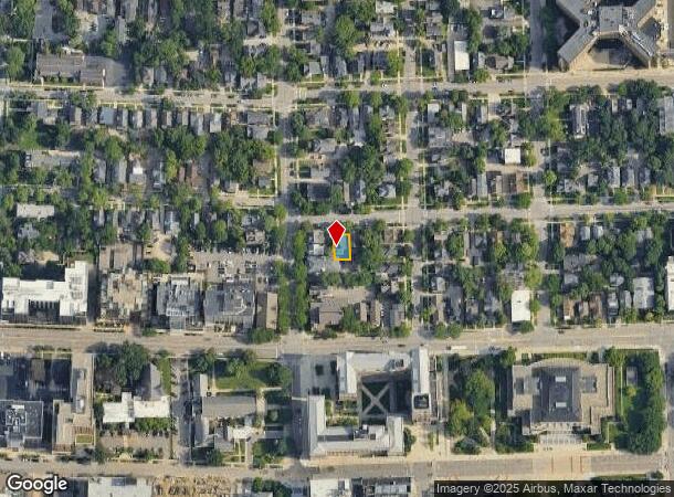 710 E Ann St, Ann Arbor, MI Parcel Map