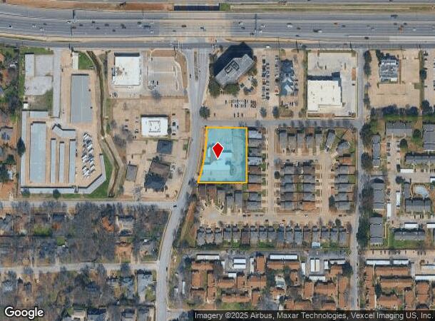  1716 Cantebria Xing, Bedford, TX Parcel Map