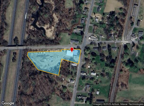  327 West St, North Hatfield, MA Parcel Map