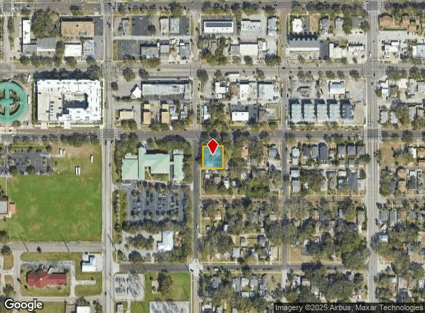  2962 1St Ave S, Saint Petersburg, FL Parcel Map