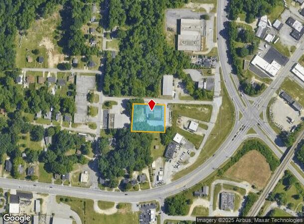  1345 Elgin Ave, High Point, NC Parcel Map