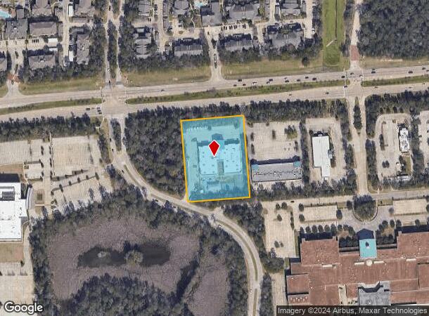  3709 College Park Dr, Conroe, TX Parcel Map