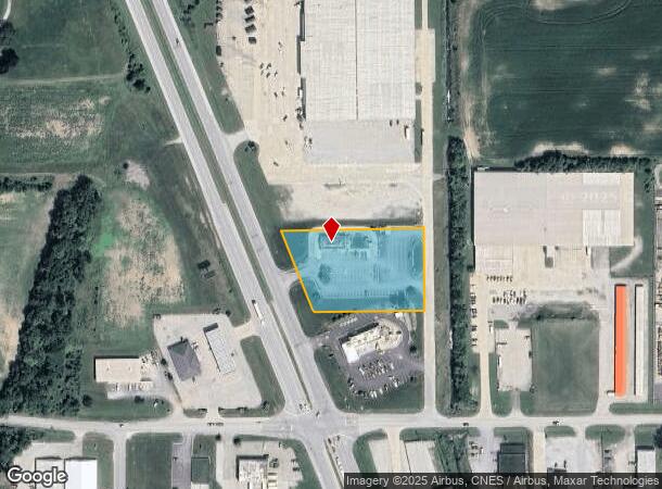 1310 N Reed Rd, Kokomo, IN Parcel Map