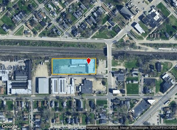 578 High St, Toledo, OH Parcel Map