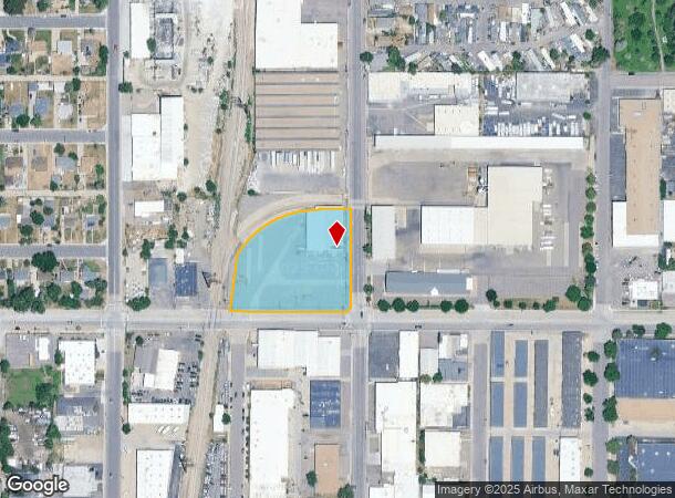  1075 S Jason St, Denver, CO Parcel Map