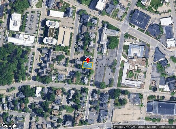  55 Wachusett St, Worcester, MA Parcel Map