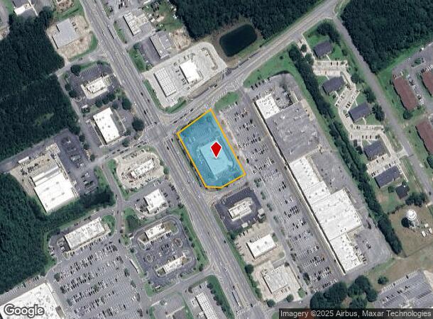 410 S Columbia Ave, Rincon, GA Parcel Map