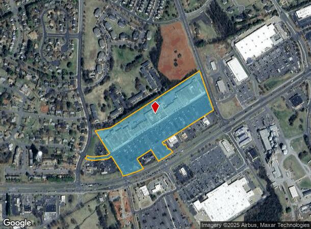 703 Dominion Sq Shopping Ctr, Culpeper, VA Parcel Map