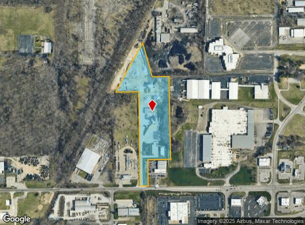  715 W Ireland Rd, South Bend, IN Parcel Map
