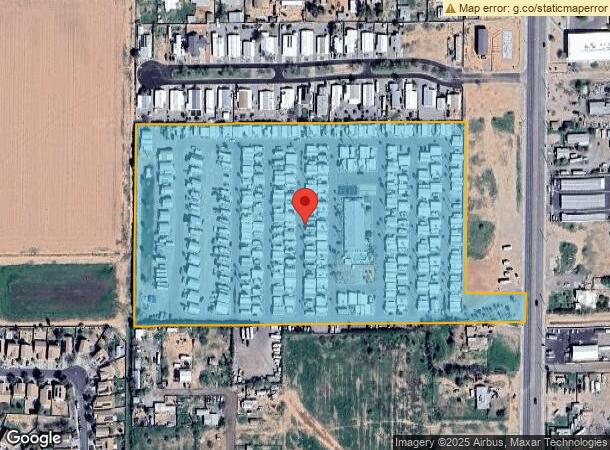  1050 S Arizona Blvd, Coolidge, AZ Parcel Map