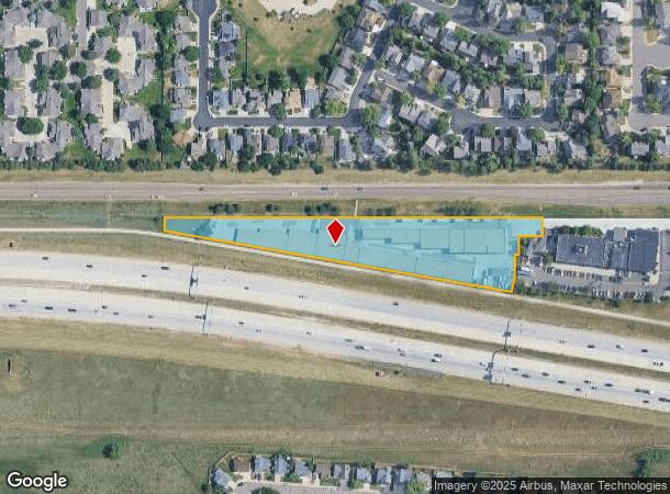  1400 E County Line Rd, Highlands Ranch, CO Parcel Map