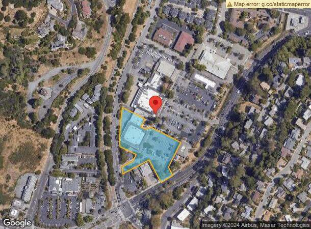  701 E Blithedale Ave, Mill Valley, CA Parcel Map