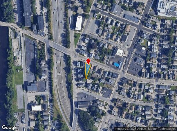 83 Central Ave, Pawtucket, RI Parcel Map