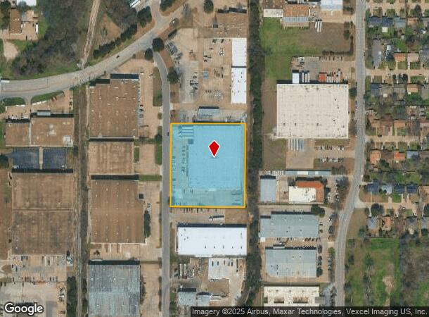 500 113Th St, Arlington, TX Parcel Map
