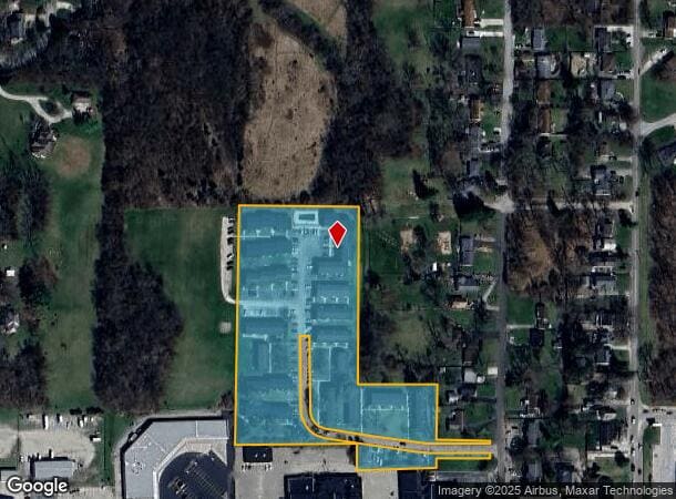 114 N 34Th St, Richmond, IN Parcel Map