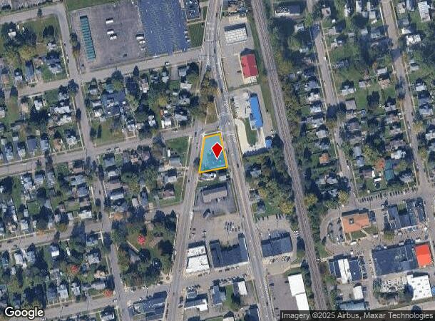 252 Oakwood Ave, Elmira, NY Parcel Map