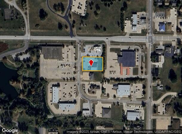  2023 Cedar Plaza Dr, Muscatine, IA Parcel Map