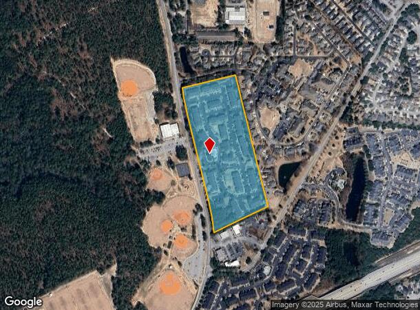 811 Polo Rd, Columbia, SC Parcel Map