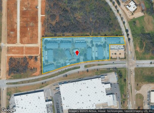 8515 John T White Rd, Fort Worth, TX Parcel Map