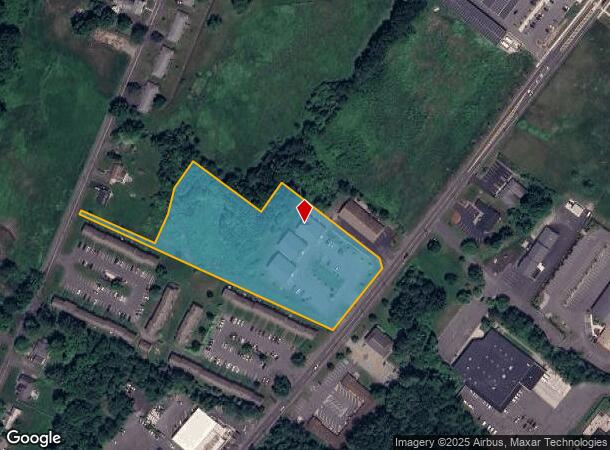  184 Northampton St, Easthampton, MA Parcel Map