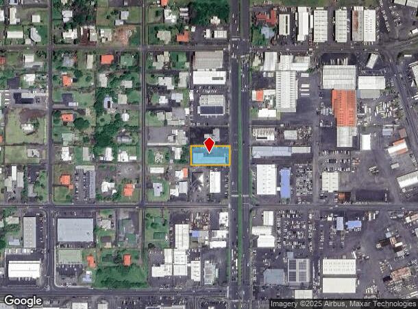  750 Kanoelehua Ave, Hilo, HI Parcel Map