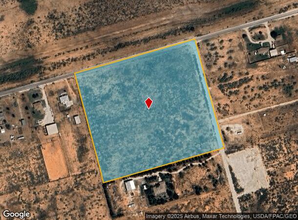  160 W Community Ln, Midland, TX Parcel Map