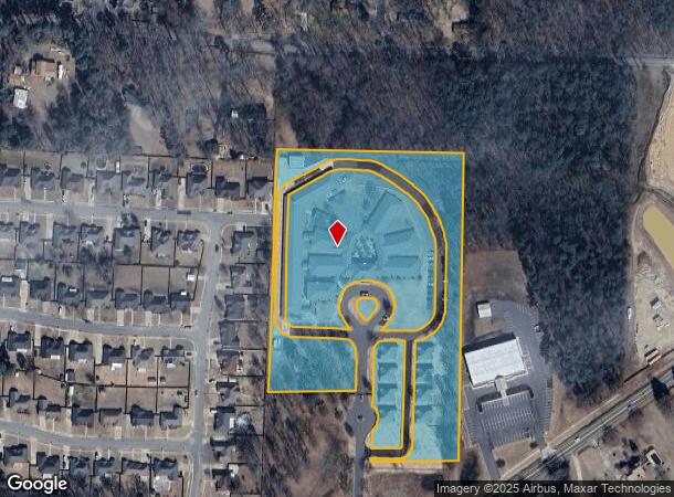  4216 Fox Ridge Dr, Bryant, AR Parcel Map