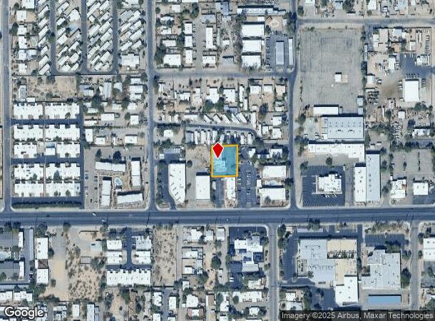  3433 E Fort Lowell Rd, Tucson, AZ Parcel Map