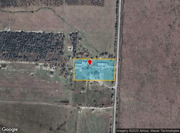  7828 Povlish Rd, Skidmore, TX Parcel Map