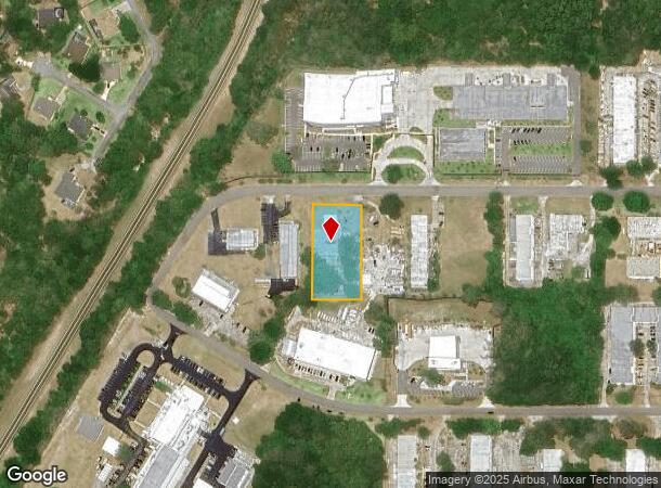  1525 White Dr, Titusville, FL Parcel Map