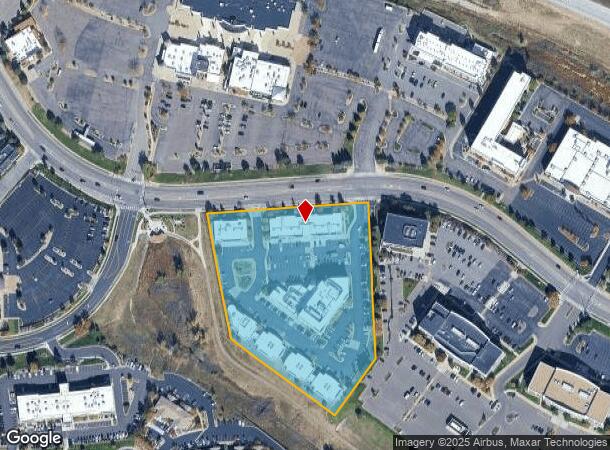  9548 Park Meadows Dr, Lone Tree, CO Parcel Map