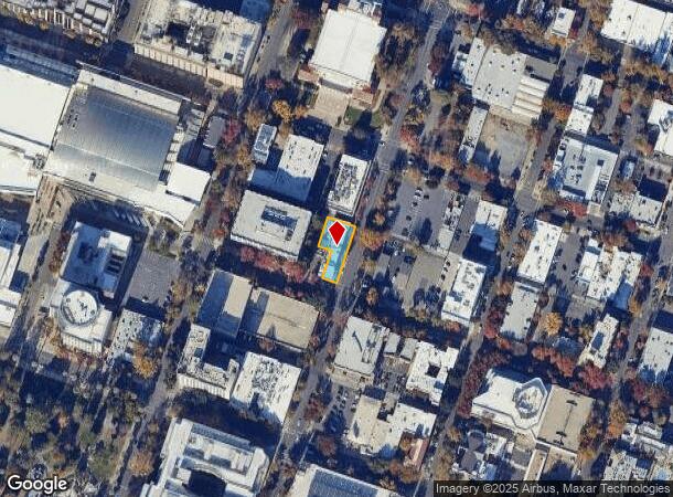  1531 K St, Sacramento, CA Parcel Map