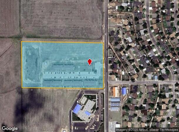  2110 S Jefferson St, Perryton, TX Parcel Map