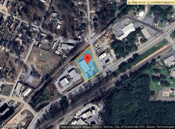  1449 Rutherford Rd, Greenville, SC Parcel Map