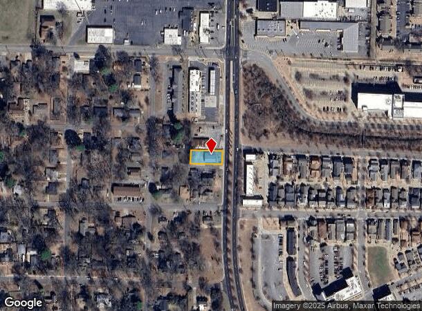  1911 Harkrider St, Conway, AR Parcel Map