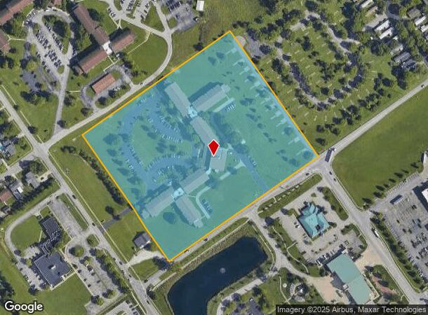  2100 Greentree N, Clarksville, IN Parcel Map