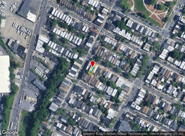 129 Carlton Ave, Jersey City, NJ Parcel Map