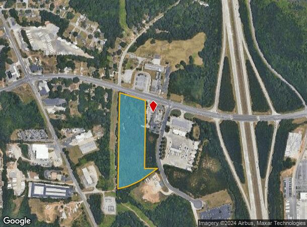  2733 Forest Pkwy, Ellenwood, GA Parcel Map